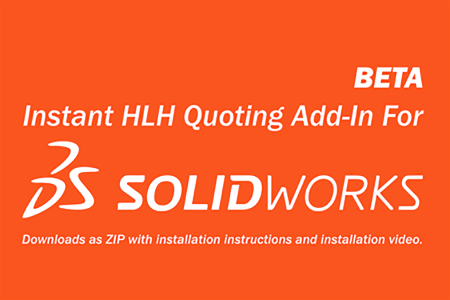 Instant Quoting SolidWorks Add-in